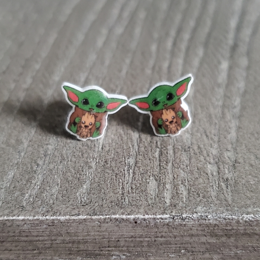 Baby Yoda Earrings